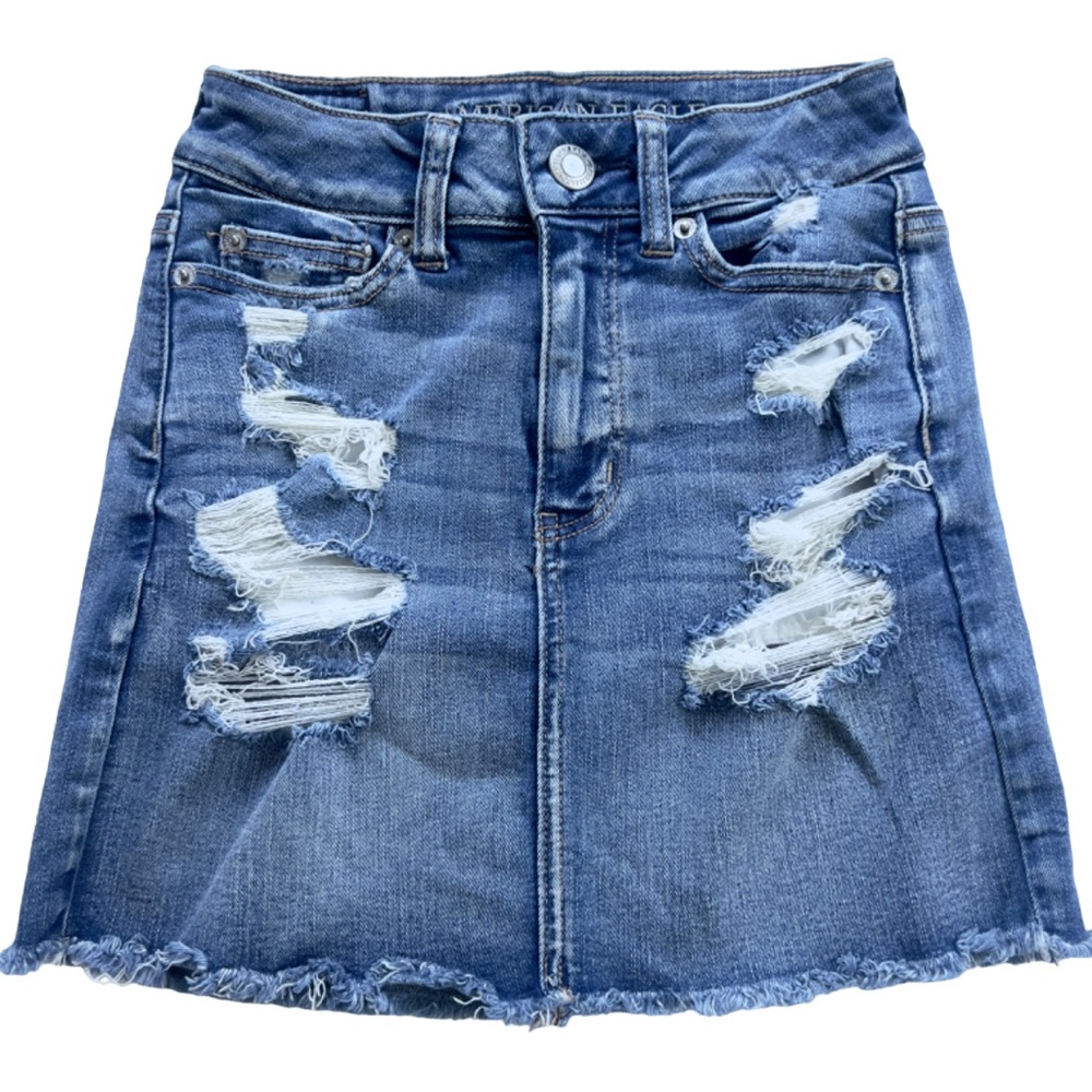 American Eagle Outfitters AEO Next Level Stretch Jean Skirt